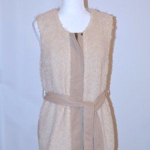 4/$20 Ovi Faux Fur Long Vest